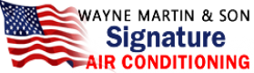 Wayne Martin & Son Signature Air Conditioning Logo