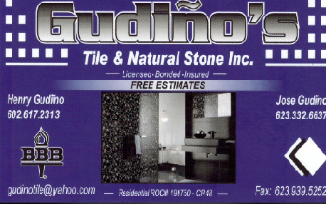 Gudino's Tile & Natural Stone Inc Logo