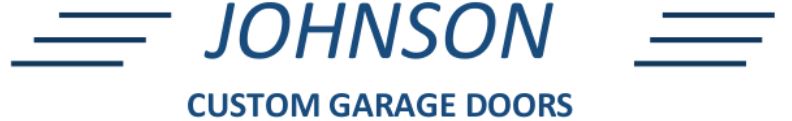 Johnson Custom Garage Door Logo