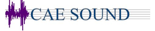 CAE Sound Logo