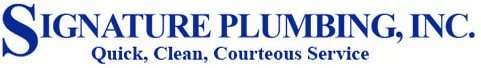 Signature Plumbing, Inc. Logo