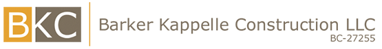 Barker Kappelle Construction, LLC Logo