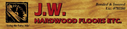 J. W. Hardwood Floors Etc. Logo
