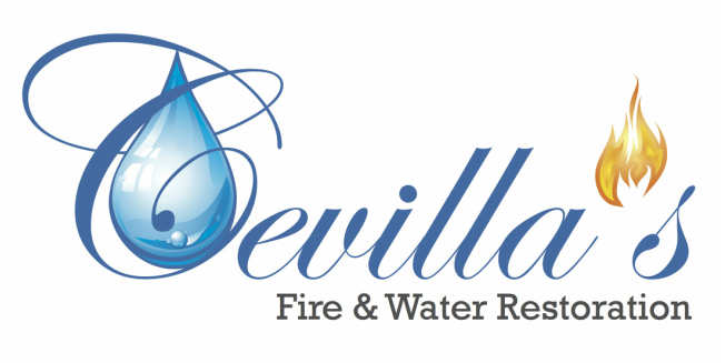 Cevilla's Fire & Water Restoration Logo