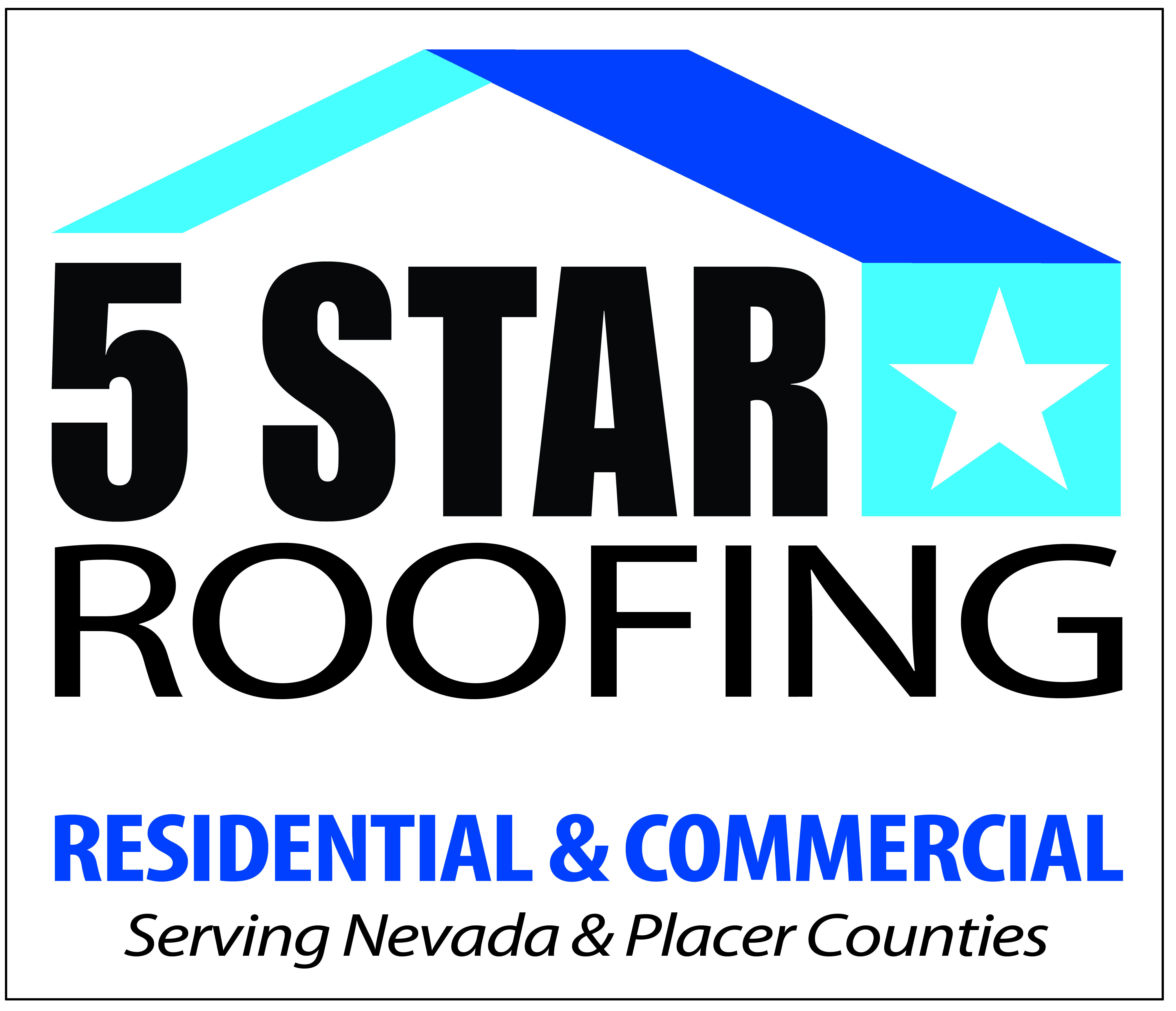 5 Star Roofing LLC Logo