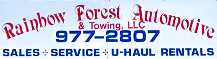 Rainbow Forest Automotive & Towing, LLC Logo