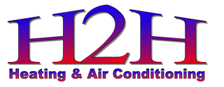 H2H Heating and Air Conditioning Logo