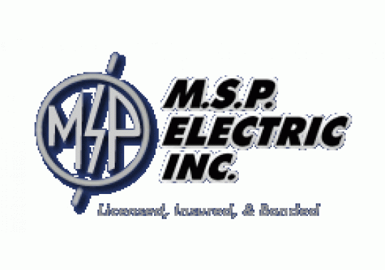 M.S.P. Electric, Inc. Logo