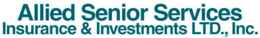 Allied Senior Services Insurance & Investment LTD, Inc. Logo