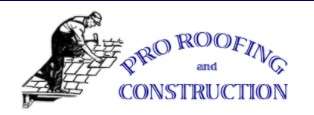 Pro Roofing and Construction Logo