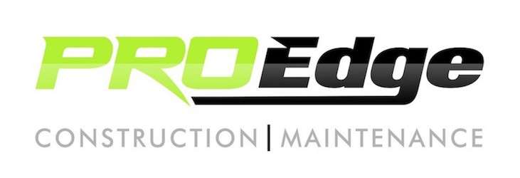 ProEdge Construction and Maintenance Logo