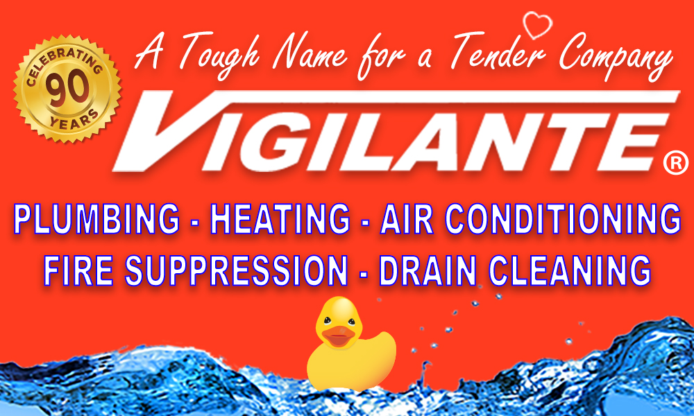 Vigilante Plumbing, Heating & Air Conditioning Logo