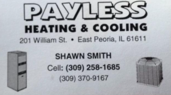 Payless Heating Cooling Logo