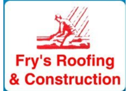 Fry's Roofing and Construction Logo