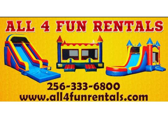 All 4 Fun Rentals Logo