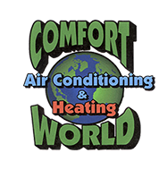 Comfort World Air Conditioning & Heating Logo