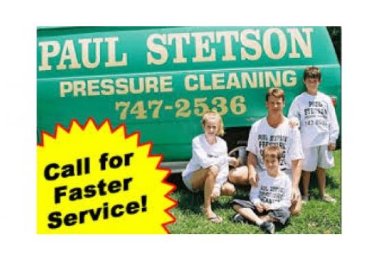 Paul Stetson Tree Service & Pressure Cleaning Logo