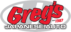 Greg's Japanese Auto Parts & Service Logo