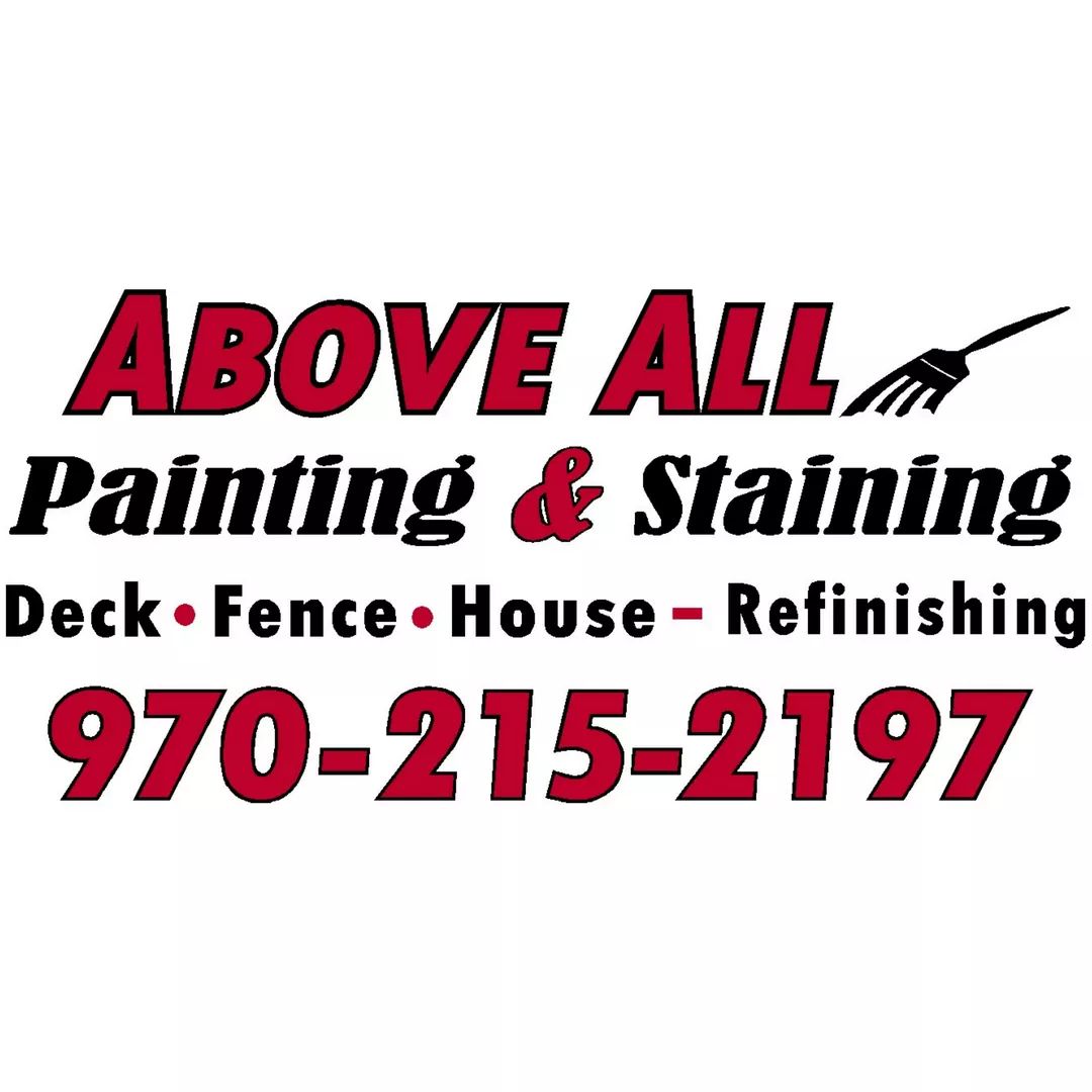 Above All Painting and Staining Logo