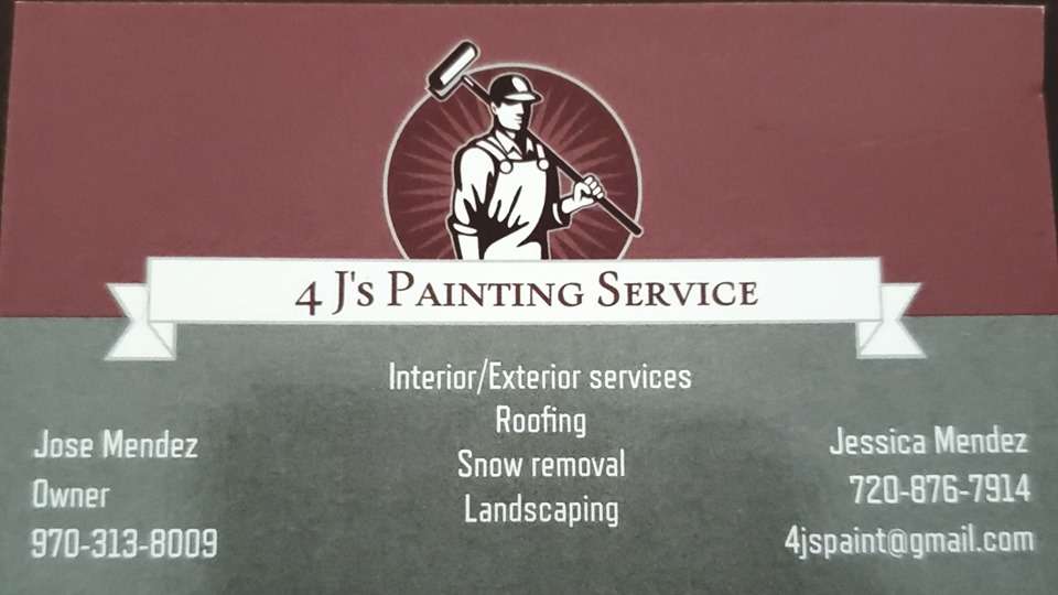 4 J's Painting Service LLC Logo