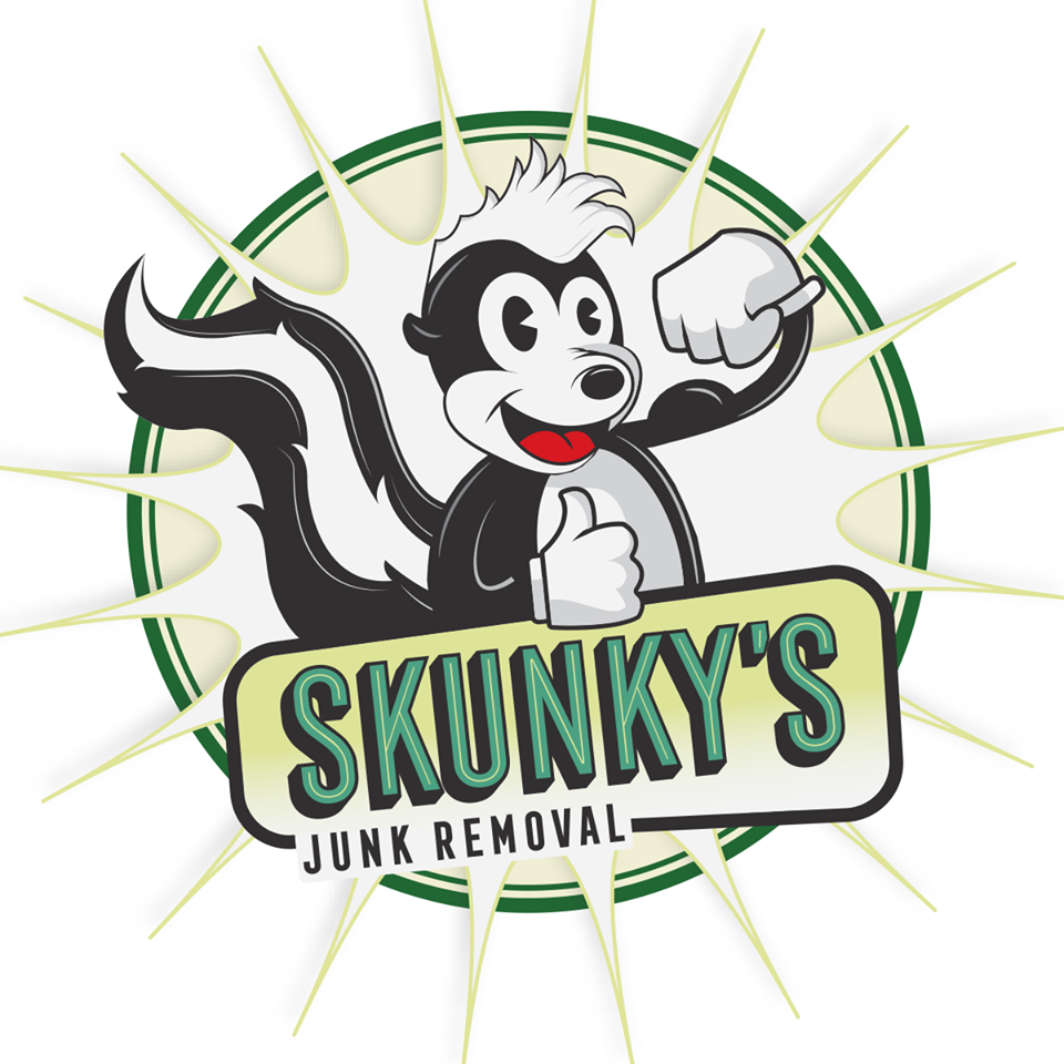 Skunky's Junk Removal Logo