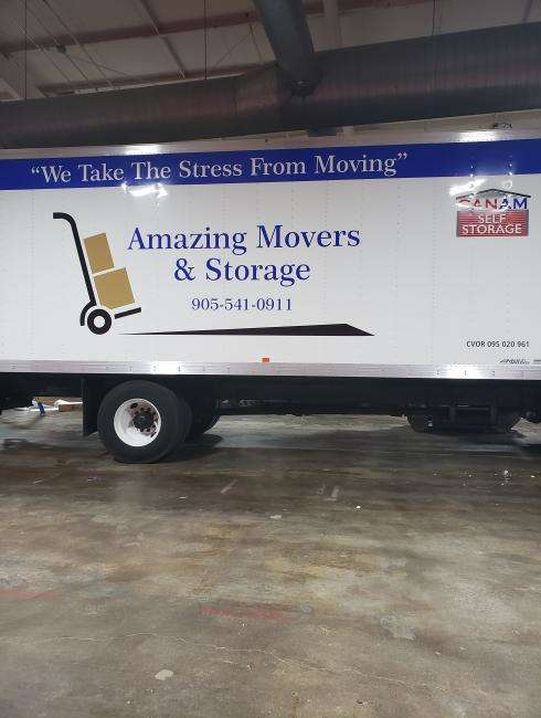 Amazing Movers & Storage Inc. Logo