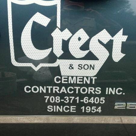 Crest & Son Cement Contractors Inc. Logo