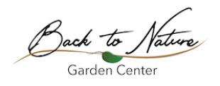 Back To Nature Garden Center, LLC Logo