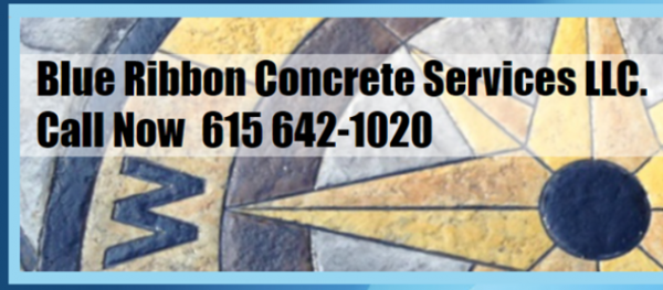 Blue Ribbon Concrete Services Logo