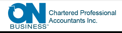 ONBusiness Chartered Professional Accountants Inc. Logo
