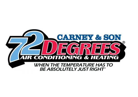 Carney & Son 72 Degrees Logo