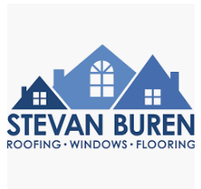 Stevan Buren Roofing, Windows, and Flooring Logo