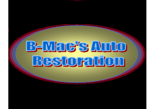 B-Macs Auto Restoration, Inc. Logo