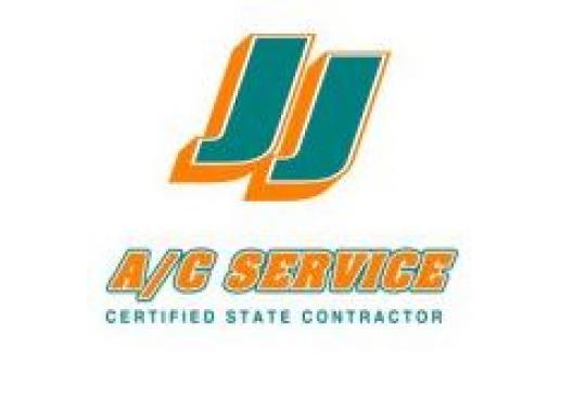 JJ A/C Service and Repair Company Logo
