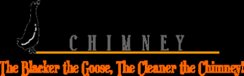 Black Goose Chimney Sweep Logo