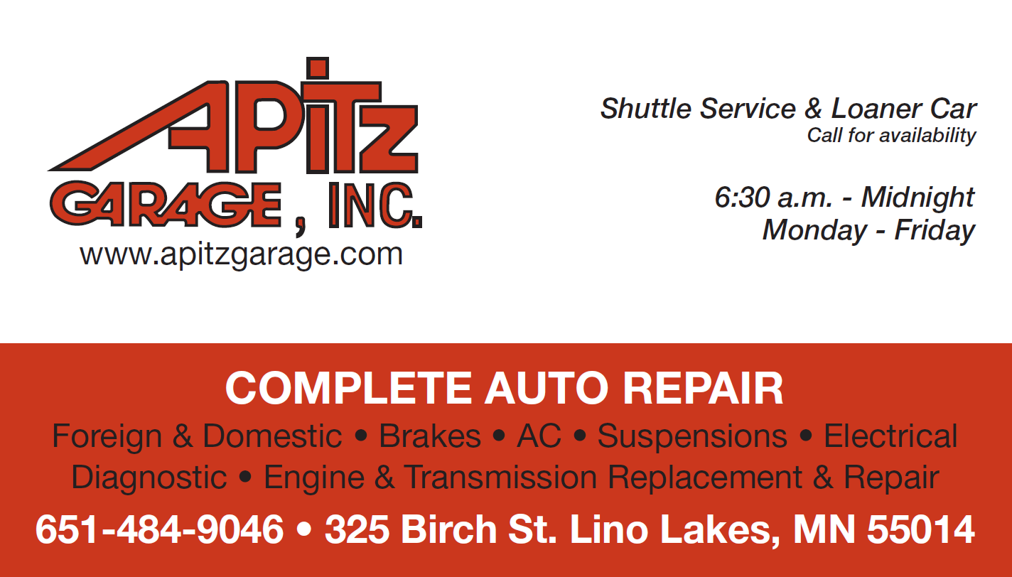 Apitz Garage, Inc. Logo