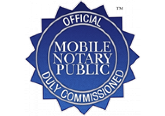 A Mobile Notary Service Company Logo