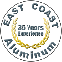 East Coast Wholesale Aluminum Distribution and Manufacturing Logo
