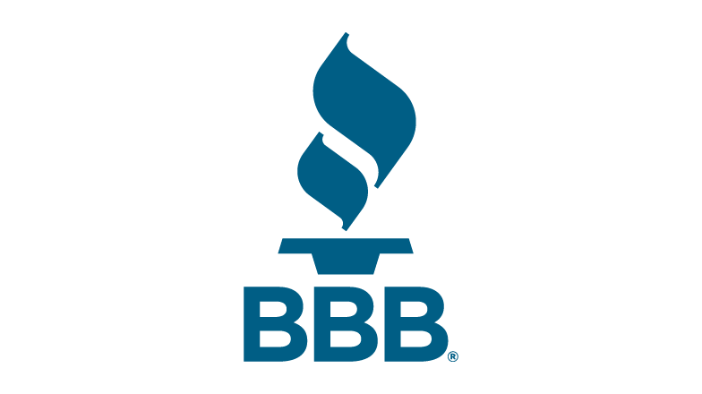 BBB Logo blue on white background