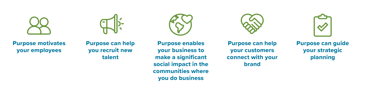 Purpose helps business