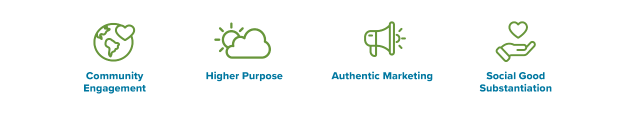 BBB4Good businesses are engaged in the community, serve a higher purpose, have authentic marketing and are socially good