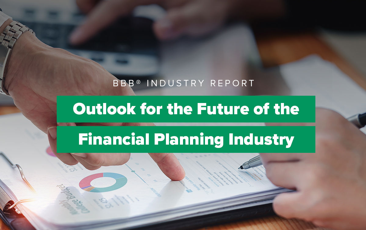 Outlook for the future of financial planning industry