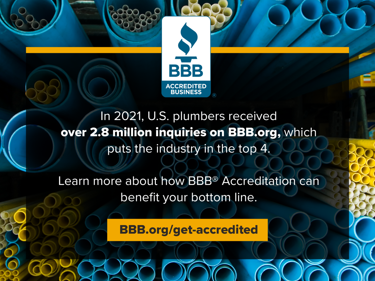 Get accredited with BBB 