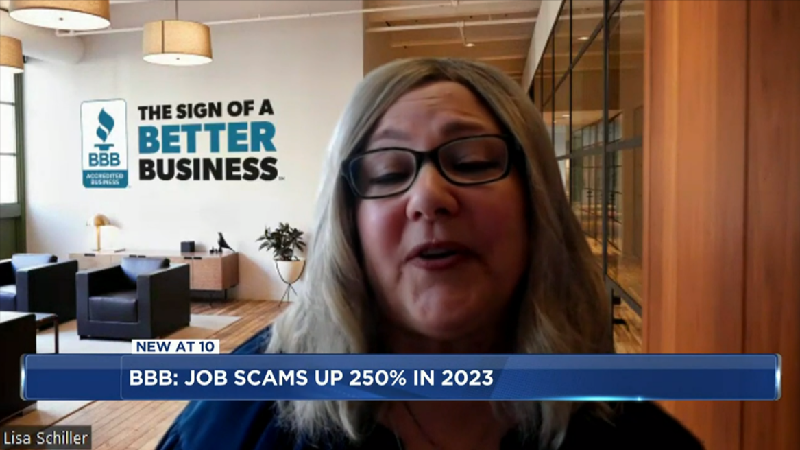 Report: NBC 15: Job scams up 250% in 2023 compared to same time last year