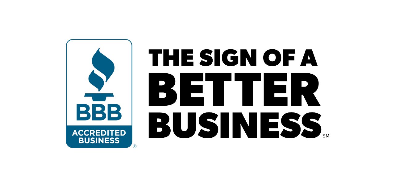 The Sign of a Better Business next to the BBB Seal