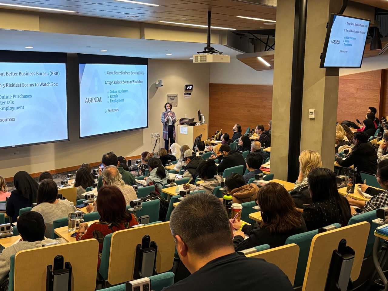 Learning in the classroom 