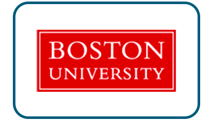Boston University logo and link to profile