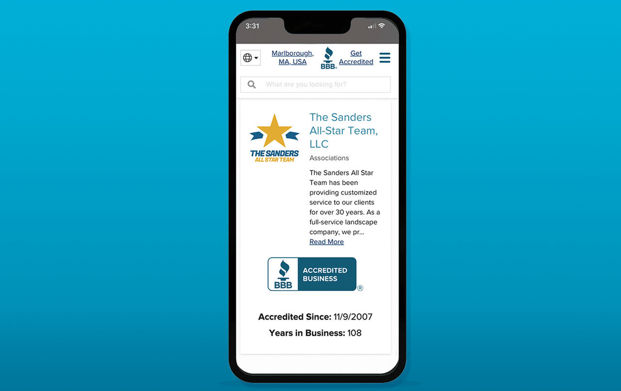 Sanders All Star Team business profile