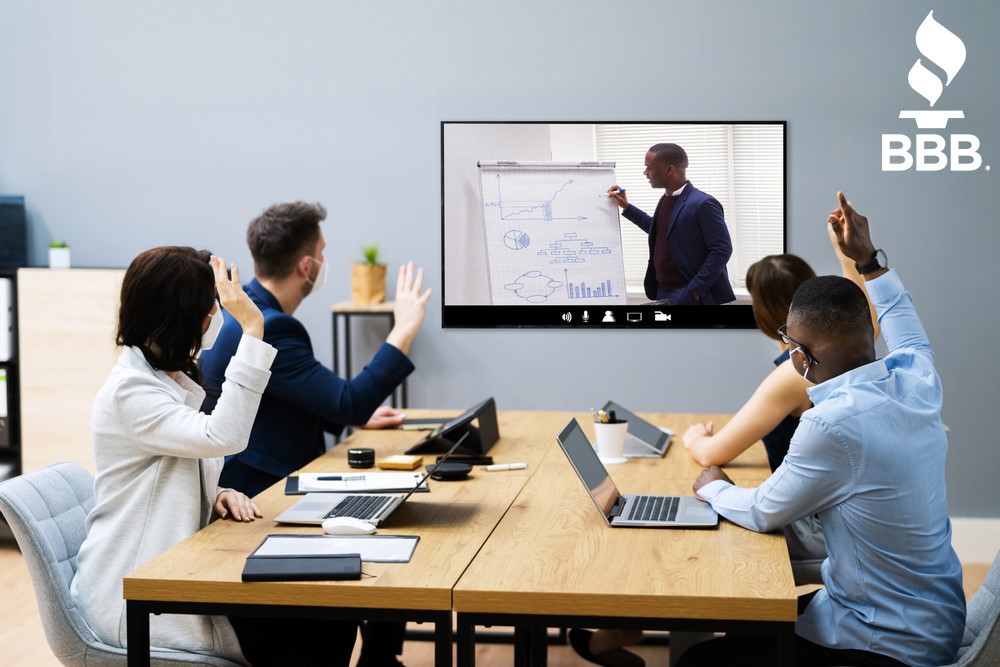 Business men in a meeting