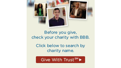 Feel Good about Giving. Find Metro NY Accredited Charities.